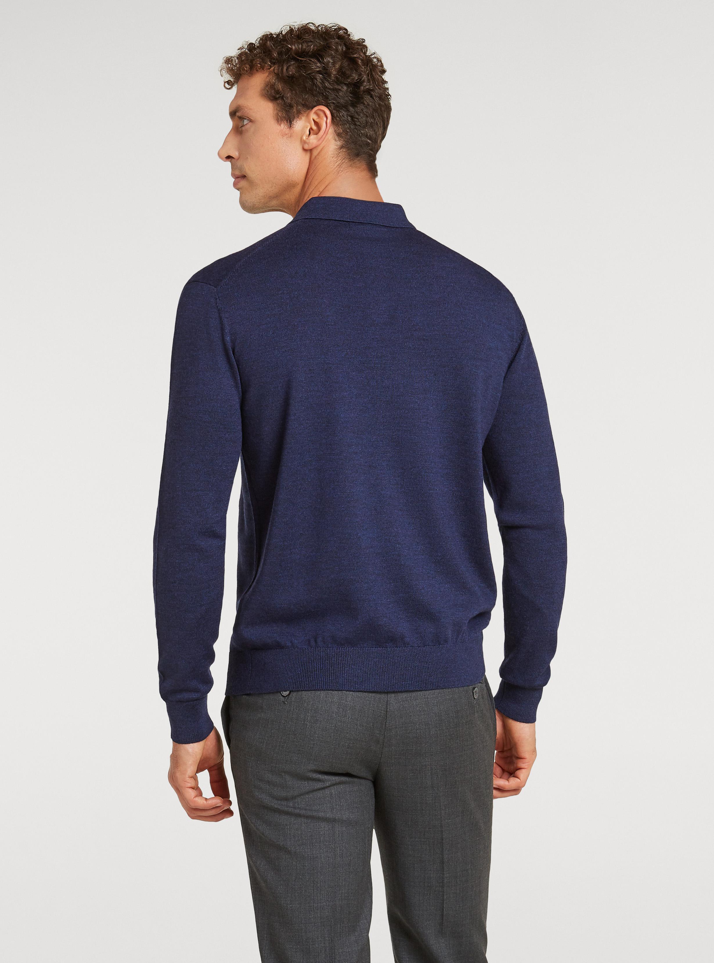 Polo in pura lana merino-2