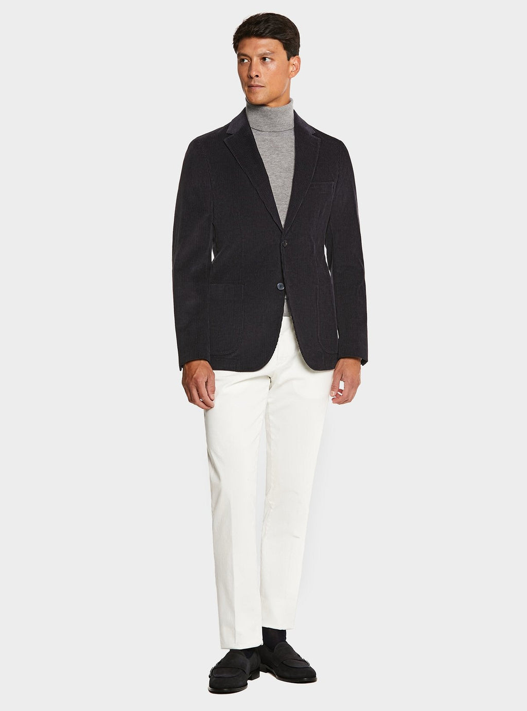 Giacca in velluto a coste in puro cotone-1